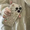 Funda de teléfono de gato KT de dibujos animados para Apple 16PROMAX iPhone14 transparente 13 HelloKitty12 suave