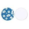 Descanso de Copo para Sublimação Branco Suprimentos DIY Resistente a Alta Temperatura Transferência de Calor Couro PU Fabricante Fonte Utensílios de Mesa