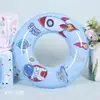 Anillo flotador inflable para bebé para niña, anillo de natación inflable de agua con dibujos animados de dinosaurio, sirena, astronauta