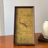 Nuevo Estilo Chino Salón de Jade Pintura Decorativa Rica Marco de Fotos Pintura de Mesa Pintura China Grabada de Nuevo Pintura Colgante para Entrada Sala de Estar Adornos de Escritorio