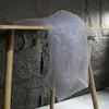 Tejido de malla ligera al agua velo fino tela para vestido de novia gasa suave sedosa organza transparente tela de diseñador para ropa