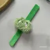 Boneca Sapo de Pelúcia Argola de Pressão Pulseira de Animalzinho Fofo Pequeno Presente de Casamento Presente para Estudante Atacado Poliéster