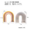Molde de Silicona para Vela Aromática de Arco en Forma de N para Boda DIY Molde de Silicona para Adorno de Yeso Epoxi de Vela con Forma de Arco