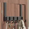 Gancho para Colgar en la Puerta, Gancho para Abrigos de Pared para Dormitorio, Organizador de Almacenamiento Fuerte Montado en la Pared para Cocina y Baño, Colgador de Puerta para Entrada