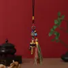Fábrica de origen de colgantes de estilo étnico tibetano, colgantes para coche hechos a mano, llaveros, productos culturales y creativos de zonas escénicas y accesorios tibetanos hechos a mano