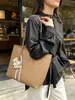 Bolsa de Gran Capacidad 2025 Nuevo Estilo Bolso de Mujer de Moda Versátil Bolso de Hombro Bolso Tote Bolso Cruzado Bolso de Mano para Mujer Bloques de Color