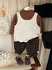 Pantalones de Linterna de Otoño para Niña, Pantalones Florales Retro de Otoño para Bebé Niña, Pantalones Casuales para Niños, Pantalones de Capullo, Ropa para Niños