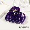 Qiyue Clip de Agarre de Aceite en Spray UV de Alta Gama para PC Transfronterizo Pinza para el Cabello de la Parte Posterior de la Cabeza Accesorios para el Cabello Pinza Grande de Tiburón Tocado para Mujeres