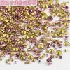 1440 Diamantes de Imitación de Color Rosa Claro de Alta Calidad con Parte Trasera Puntiaguda, Decoraciones Brillantes de Imitación Checa para Uñas, Diamantes de Imitación Apilables para Manualidades, Diamantes de Imitación para Uñas de Yiwu