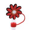 8/10M rede de abelhas vermelho poeira plug palha tampa criativa DIY copo flor palha acessórios cross-border e-commerce em estoque