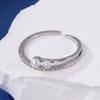 Suministro Directo de Fábrica Nuevo Anillo de Apertura de Perla Diseño Simple para Mujer Pequeño Diario Versátil Anillo Ajustable Anillo Anillo