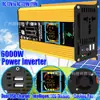 Panel solar 50W portátil almacenamiento de energía para exteriores sistema solar set inversor 6000W controlador