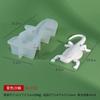 Molde de silicona para vela de aromaterapia con forma de lagarto de simulación Sanxin, hecho a mano, con fragancia de dinosaurio, piedra decorativa, herramienta abrasiva para regalo