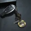 Llavero Retro Tejido de 12 Constelaciones de Piel de Vaca Más Vendido Transfronterizo Encanto Creativo Pequeño para Bolso de las Doce Constelaciones