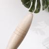 Masajeador de Bolas Dobles de Madera, Herramienta para Adelgazar el Rostro, Rodillo para Papada, Equipo de Masaje Reafirmante
