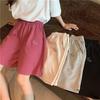 Calça Larga de Comércio Exterior Verão 2025 Estilo Coreano Estudante Calça de Pernas Largas Calça Casual Calça Elástica Slim na Cintura Calça Caprichada