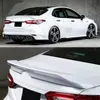 Adecuado para alerón trasero modificado de Toyota Camry de octava generación (18-23), alerón superior sin perforaciones, alerón de viento fijo, cola de gran presión