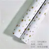 Papel Cobre Brilhante Papel de Presente de Aniversário Papel de Presente Metálico de Natal Cor Especial Papel de Embrulho Dourado