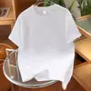 Camiseta de Algodón Puro de Manga Corta Nueva de Verano 2026 Diseño Unisex Hombro Normal Manga Media Camisa Básica Venta al por Mayor