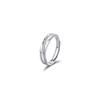 Anillo de Pareja Amor Entrelazado Plata S925 para Hombre y Mujer Lujo Ligero de Alta Gama Anillo de Diamantes Regalo Anillo de Pareja para Vacaciones