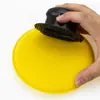 Pulido manual de coche encerado esponja enceradora mango encerador juego de cera chapado en oro pastel redondo para encerar