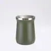 Taza de Mate Personalizada de Acero Inoxidable 304 de Doble Pared de 8 oz Taza de Cerveza de Brasil Taza de Té con Leche Café Agua de Argentina