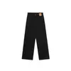Jeans Rectos Negros de Corte Pera para Mujer, Novedad de Primavera, Tallas Grandes para Chicas Curvy, Cintura Alta, Holgados, Adelgazantes, Pierna Ancha
