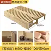 Cama sofá de madera maciza cama extraíble cama plegable multifuncional cama tatami cama sofá cama de uso dual integrado cama retráctil otro