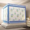 Cortina Opaca Nueva Estampada 2025 Mosquitero Tipo Cama de Tres Puertas Exclusivo para el Sudeste Asiático para Repeler y Prevenir Mosquitos