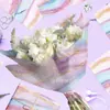 Papel Copia Color Contrastante Oro Rosa Wx199 17g Papel de Envoltura a Prueba de Humedad Dulces de Regalo Papel Decorativo Sydney Gradiente