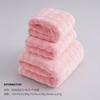 Toalla de terciopelo burbuja toalla de baño gorro para secar el cabello engrosado sin pelusa traje de toalla de baño hogar secado rápido toalla facial mayoreo