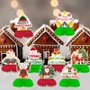 Navidad transfronteriza Adornos de panal navideños Mesa de escritorio Suministros para fiestas navideñas Suministros para fiestas Decoración