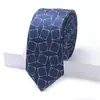 Nueva Corbata Casual para Hombre con Patrón Floral Geométrico Jacquard Multicolor Nudo Windsor para Ropa Formal de Negocios