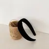 Francés Elegante Retro Vino Blanco Terciopelo Rojo Esponja Pelo Presionado Diadema Traje de Brindis Estilo Occidental Suave Accesorios para el Cabello del Año del Caballo
