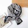 Bufanda Larga Nueva para Mujer Primavera y Otoño Delgada Combinable Estilo Coreano Moda de Verano Bufanda Combinable Bufanda Decorativa Ligera