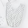 Novo Colar Bordado com Miçangas em U Flor Processamento Semiacabado DIY Vestido Roupa Acessórios de Vestido Jacquard Diamante