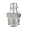 Niple de Engrase de Acero Inoxidable 304 Estándar Nacional Boquilla Lubricadora Recta Curva Conector de Boquilla Lubricadora Accesorios para Pistola de Grasa Boquilla M8M10