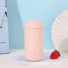 Nueva cápsula de revestimiento cerámico taza de agua taza termo con separación de té de acero inoxidable 316 taza de bolsillo pequeña fresca portátil