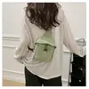 Bolsa Pequena de Verão para Mulheres 2025 Nova Bolsa de Lona Bolsa de Peito Mochila de Viagem Unissex Bolsa Transversal Casual Simples e Versátil
