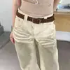 Cinto de Couro Marrom para Mulheres, Verão 2026, Estilo Deserto Ocidental, Combinado com Jeans, Cinto Elegante Versátil Emagrecedor