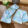 Mangas de Hielo para Protección Solar de Verano Patrón de Mariposa Mangas para Brazos Seda de Hielo Anti-UV Sueltas Talla Grande Mangas de Boca Ancha para el Sol para Mujer