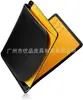 Venta Caliente Transfronteriza Cartera Unisex de Cuero Genuino RFID con Múltiples Ranuras para Tarjetas y Bolsillo para Monedas Portatarjetas de Cuero Genuino en Bloques de Color de Moda