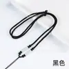 Cordón para Colgante de Jade de Hotan Colgante de Jade Cuerda de Cinabrio Cuerda para Colgante de Jade honda de Jade y Jade Cuerda de Collar para Hombres y Mujeres