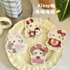 Esponja de algodón de pulpa de madera de dibujos animados lindos para limpieza de cocina, doble uso para húmedo y seco, algodón de pulpa de madera con forma de animal lindo