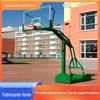Quadra de Basquete Móvel para Adultos para Uso Doméstico Treinamento de Jovens Padrão Suporte de Basquete Externo