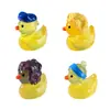 Transfronterizo Nuevo Producto Micro-Paisaje Creativo Luminoso Versátil Patito Amarillo Muñeco Accesorios de Decoración DIY Pequeños Adornos de Resina