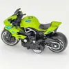 Juguetes de Modelo de Motocicleta de Aleación con Retroceso Transfronterizos Adornos de Escritorio Motocicleta Muñeca Clip Infantil Máquina de Juegos Regalos Venta al por Mayor