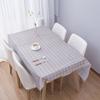 Nórdica toalha de mesa de jantar toalha de mesa doméstica toalha de mesa de PVC Capa de pano tapete de mesa impermeável Anti-escaldamento Anti-óleo plástico descartável