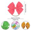 2247 Diadema de Lazo de Amazon para el Cabello, Diadema de Nylon Tejido para Bebé, Accesorios para el Cabello para Niños Europeos y Americanos, Venta al por Mayor