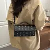 Bolsos para Mujer 2025 Nuevo Estilo Hombro Único Cruzado de Mano Boston Estampado Lindo Bolso Almohada Sentido de Moneda Bolso de Mujer